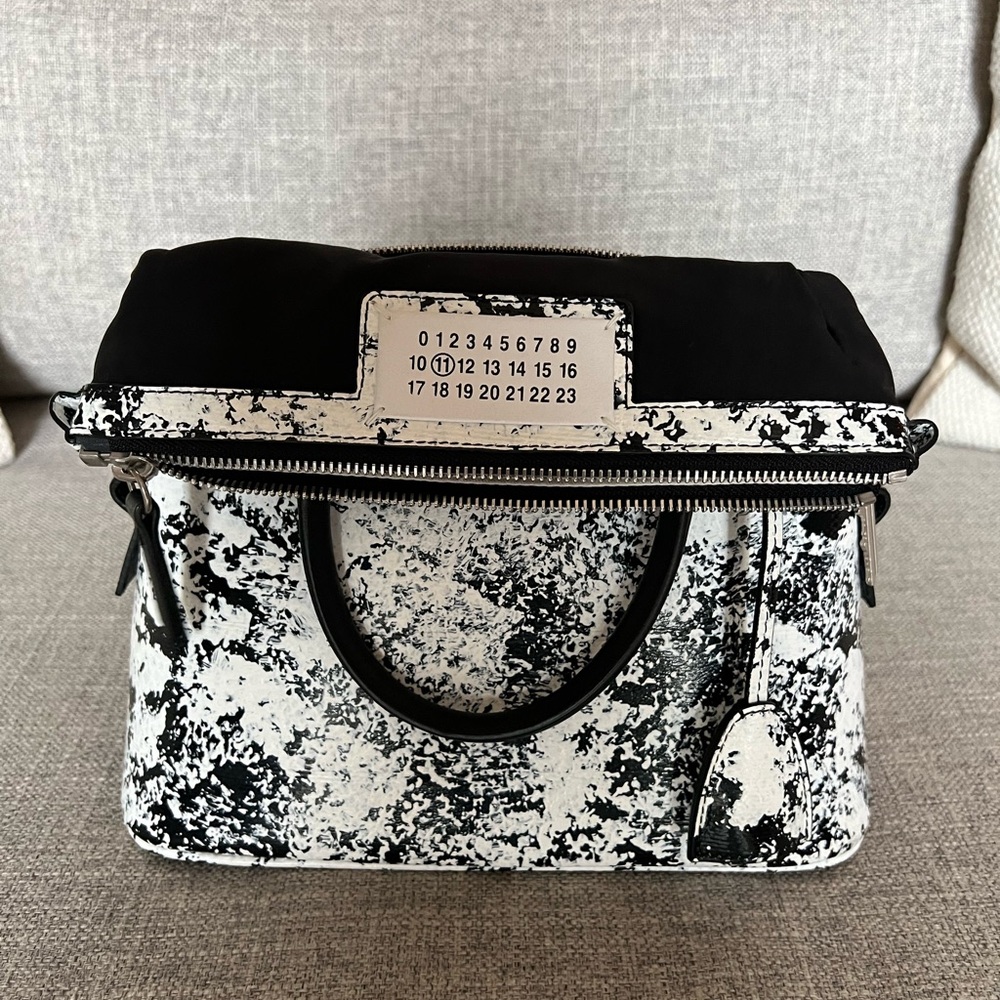 Maison Margiela 5AC 11 Graffiti Limited Edition Leather Bag